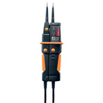 Testo 750-3, LCD, LED Voltage tester, 690V, Continuity Check, Battery Powered, CAT 3 1000V With RS Calibration