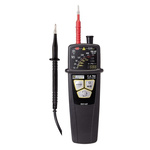 Chauvin Arnoux CA762, LED Voltage tester, 690 V ac, 750V dc, Continuity Check, Battery Powered, CAT IV With RS