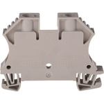 Weidmuller WDU Series Brown Feed Through Terminal Block, 6mm², Single-Level, Screw Termination, ATEX
