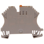 Weidmuller WTR Series Brown Disconnect Terminal Block, 2.5mm², Single-Level, Screw Termination