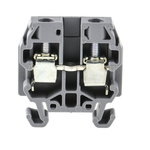 Entrelec SNA Series Grey DIN Rail Terminal Block, 4mm², Single-Level, Screw Termination