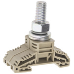 RS PRO Beige Stud Terminal, Single-Level