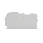 Wago TOPJOB S, 2102 Series End and Intermediate Plate for Use with 2102 Series Terminal Blocks