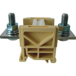 RS PRO Beige Feed Through Terminal Block, 95mm², 1-Level, Bolt Termination