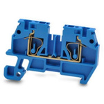 RS PRO Blue Earth Terminal Block, 2.5mm², 1-Level, Spring Termination