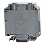 RS PRO Grey Feed Through Terminal Block, 70mm², 1-Level, Cage Clamp Termination