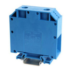 RS PRO Blue Feed Through Terminal Block, 70mm², 1-Level, Cage Clamp Termination