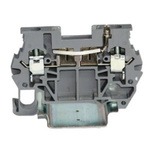 RS PRO Grey Component Terminal Block, 4mm², 1-Level, Clamp Termination