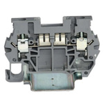 RS PRO Grey Component Terminal Block, 4mm², 1-Level, Clamp Termination