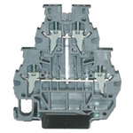 RS PRO Grey Disconnect Terminal Block, 4mm², 1-Level, Clamp Termination