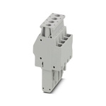 Phoenix Contact UPBV 4/ 4 Series Terminal Plug for Use with Din Rail, 32A