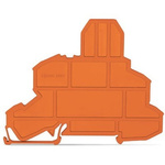Wago TOPJOB S Series End Plate for Use with DIN Rail Terminal Block, ATEX, IECE