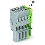 Wago 769 Series Female Connector for Use with Male Connector, 32A, CSA