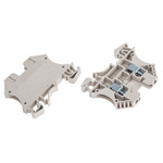 RS PRO DIN Rail Terminal Block, 4mm², Single-Level, Screw Termination