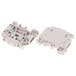 RS PRO Disconnect Terminal Block, 4mm², Single-Level, Screw Termination, Fused