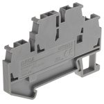 RS PRO Grey Double Level Terminal Block, 2.5mm², Double-Level