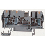 Weidmuller ZDU Series Beige Feed Through Terminal Block, 1.5mm², Single-Level, Clamp Termination