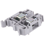 Entrelec SNA Series Grey DIN Rail Terminal Block, 10mm², Single-Level, Screw Termination