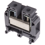Entrelec SNA Series Grey DIN Rail Terminal Block, 16mm², Single-Level, Screw Termination