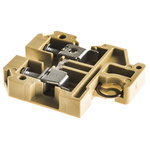 Weidmuller SAK Series Brown Modular Terminal Block, 6mm², Single-Level, Screw Termination