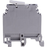Entrelec SNA Series Grey DIN Rail Terminal Block, 4mm², Single-Level, Screw Termination