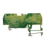 Wago 279 Series Green/Yellow Earth Terminal Block, 1.5mm², Single-Level, Cage Clamp Termination