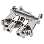 Phoenix Contact UK 5 N Series Grey DIN Rail Terminal Block, 0.2 → 4mm², Single-Level, Screw Termination