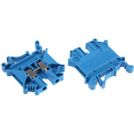 Phoenix Contact UK 5 N BU Series Blue Feed Through Terminal Block, 0.2 → 4mm², Single-Level, Screw Termination,