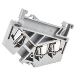 Wago 280 Series Grey Feed Through Terminal Block, 2.5mm², Single-Level, Cage Clamp Termination