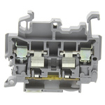 Entrelec M Series Grey Fused DIN Rail Terminal, 4mm², Screw Termination, Fused