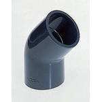 Georg Fischer 45° Elbow PVC Pipe Fitting, 3/8in