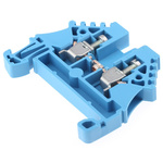 Weidmuller WDU Series Blue DIN Rail Terminal Block, 2.5mm², Single-Level, Screw Termination