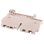 Weidmuller ZDU Series Brown Feed Through Terminal Block, 4mm², Single-Level, Clamp Termination