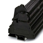Phoenix Contact UKK 5-HESILED 24 Series Black Fuse Terminal Block, 1.5mm², Screw Termination
