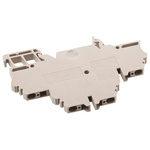 Weidmuller ZDK Series Beige Feed Through Terminal Block, 1.5mm², Double-Level, Clamp Termination, ATEX