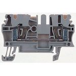 Weidmuller ZDU Series Brown Feed Through Terminal Block, 16mm², Single-Level, Clamp Termination