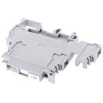 Entrelec M Series Grey Fused DIN Rail Terminal, 4mm², Double-Level, Screw Termination, Fused