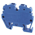 Weidmuller ZDUA Series Blue DIN Rail Terminal Block, 2.5mm², Single-Level
