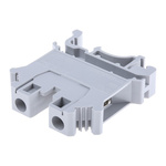 Phoenix Contact UK 10 N Series Grey DIN Rail Terminal Block, 0.5 → 10mm², Single-Level, Screw Termination, ATEX