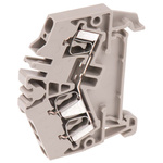 Weidmuller ZDU Series Beige Feed Through Terminal Block, 2.5mm², Single-Level, Clamp Termination