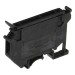 Phoenix Contact UK 5-HESI Series Black Fused DIN Rail Terminal, 1mm², Single-Level, Screw Termination, Fused, ATEX