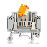 Phoenix Contact MTK-P/P Series Grey Knife Disconnect Terminal Block, 0.2 → 2.5mm², Single-Level, Screw