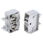 Wago 264 Series Grey Feed Through Terminal Block, 2.5mm², Single-Level, Cage Clamp Termination