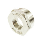 RS PRO Stainless Steel Hexagon Bush 2in R(T) Male x 1in G(P) Female 1.32in