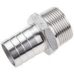 RS PRO Stainless Steel Hexagon Hose Nipple 1-1/4in R(T) Male Male 2.76in