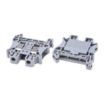 Phoenix Contact UT 10 Series Grey Feed Through Terminal Block, 0.5 → 16mm², Single-Level, Screw Termination,