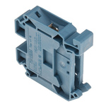 Phoenix Contact UT 16 BU Series Blue Feed Through Terminal Block, 1.5 → 25mm², Single-Level, Screw Termination,