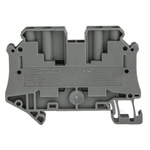 Phoenix Contact UT 4-QUATTRO Series Grey Feed Through Terminal Block, 0.14 → 6mm², Single-Level, Screw