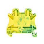 Phoenix Contact UT 2.5-PE Series Green/Yellow Earth Terminal Block, 0.14 → 4mm², Single-Level, Screw
