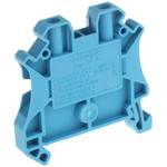 Phoenix Contact UT 4 BU Series Blue Feed Through Terminal Block, 0.14 → 4mm², Single-Level, Screw Termination,